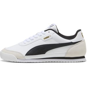 Puma Turino II OG Sneakers Unisex Schuhe | White/Black/Vapor Gray | Größe: 39