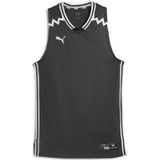 Puma Hoops Team Basketballtrikot Männer Für Herren | Mit Plain | Black | Größe: M