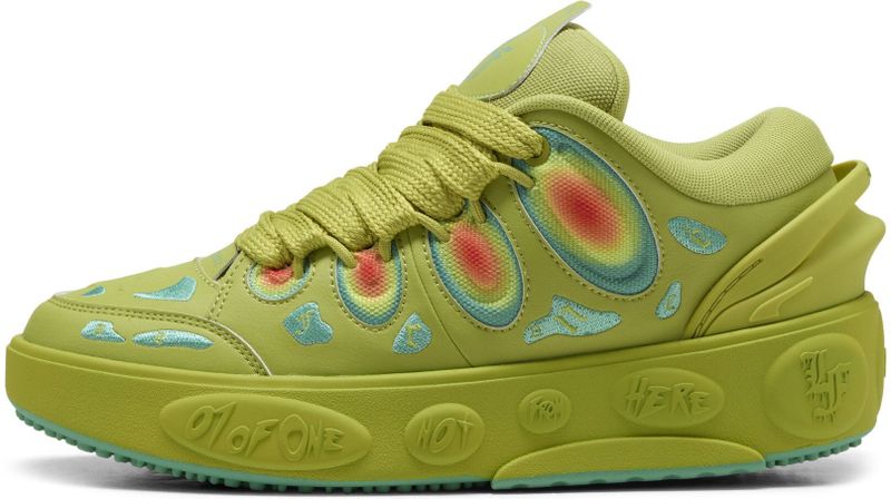 Puma HOOPS x LAFRANCÉ Heatmap Sneakers Unisex Schuhe | Mit Colorful | Sea Kelp/Jade Frost | Größe: 45