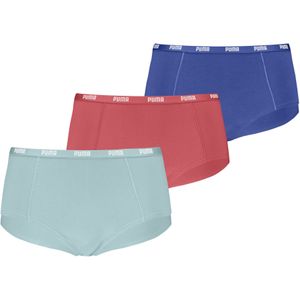 Licence Puma Damen Panties Unterwäsche 3er-Pack | Mixed Colors | Größe: 1