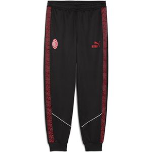 Puma AC Milan KING Anthem Hose Herren | Mit Plain | Black/Red | Größe: L