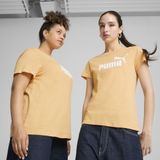 Puma ESS No. 1 Logo T-Shirt Damen | Mit Logo Print | Almost Apricot | Größe: S