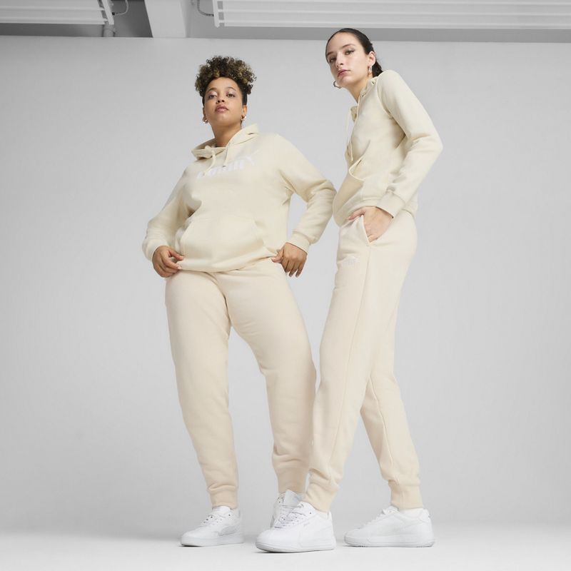 Puma ESS Small No. 1 Logo Jogginghose Damen | Mit Plain | Alpine Snow | Größe: S