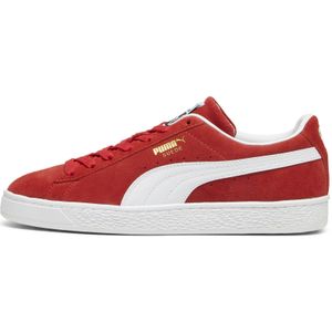 Puma Suede Classic Sneakers Unisex Schuhe | Mit Plain | Red/White | Größe: 46