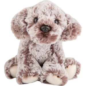 Pluche knuffel dieren Cockerpoo/Cocker Poedel hond 13 cm - Speelgoed knuffelbeesten - Honden soorten