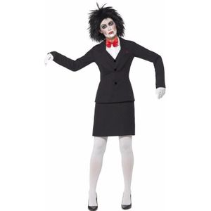 Halloween Horror dames kostuum Saw Jigsaw - Carnavalskostuums