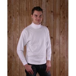 Witte coltrui voor heren met lange mouw - T-shirts
