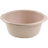 Plasticforte Afwasteiltje - rond - 25L - taupe - kunststof - afwasbak - 54 x 21 cm - Afwasbak