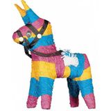 Speelgoed pinata ezel gekleurd 51 cm - Pinatas