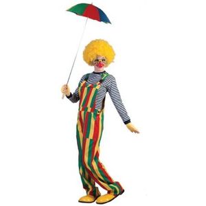 Carnaval clown tuinbroek - Carnavalskostuums