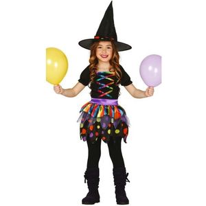 Halloween Verkleed jurk heks voor meisjes - Carnavalsjurken