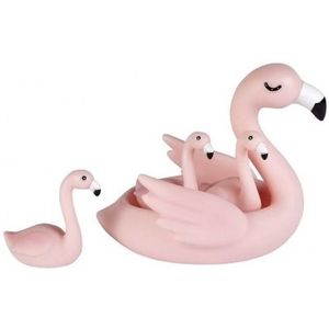 Badspeelgoed flamingo 4 delig - Badspeelgoed