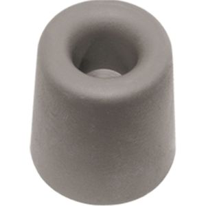Deurbuffer - deurstopper - grijs - rubber - 30 x 25 mm - schroefbevestiging - Deurstoppers