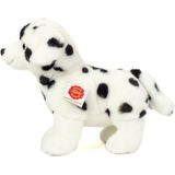 Knuffeldier hond Dalmatier - zachte pluche stof - premium kwaliteit knuffels - 23 cm - Knuffel huisdieren