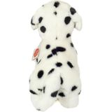 Knuffeldier hond Dalmatier - zachte pluche stof - premium kwaliteit knuffels - 23 cm - Knuffel huisdieren