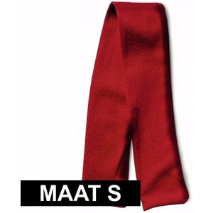 Rood shawltje voor knuffels maat S - Knuffeldier
