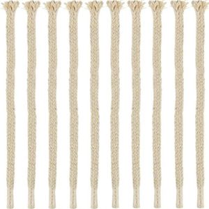 Bamboe fakkellonten 10x stuks van 20 cm voor olieverlichting fakkels