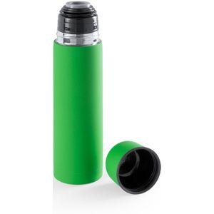 RVS thermosfles/isoleerkan 500 ml groen - Thermosflessen