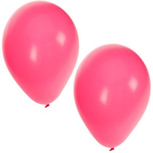Roze party ballonnen, 100 stuks - Ballonnen