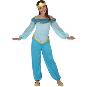 Kinderkostuum blauwe arabische prinses - Carnavalskostuums