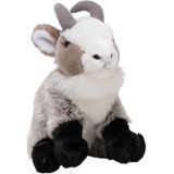 Knuffel geit grijs 18 cm knuffels kopen - Knuffel boederijdieren