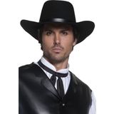 Cowboy verkleed set Cowboyhoed met rode western zakdoek - Verkleedhoofddeksels