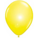 LED licht ballonnen geel 10x stuks - Ballonnen