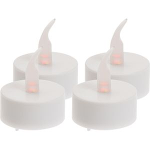 Waxinelichtjes - 10x - LED - op batterijen - met afstandsbediening - theelichtjes - LED kaarsen