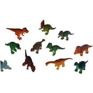Dinosaurus gemaakt van plastic 16 cm - Speelfiguren