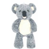 Knuffeldier Koala Aussie - zachte pluche stof - dieren knuffels - grijs - 25 cm - Knuffeldier