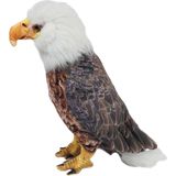 Knuffeldier Arend/Adelaar - zachte pluche stof - bruin/wit - premium kwaliteit knuffels - Roofvogels - Vogel knuffels