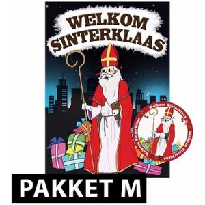 Sinterklaas poster met 75 viltjes - Feestpakketten