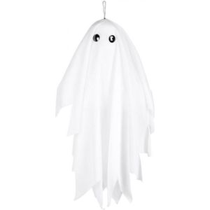 Hangende horror decoratie spook 48 cm met beweging en geluid - Halloween poppen