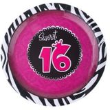 Sweet Sixteen thema verjaardag feestartikelen pakket voor 16x personen - Feestpakketten