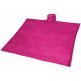 10x roze regen ponchos voor volwassenen - Regenponcho's