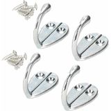 Kapstok - Hout - Zwart - Wandmontage