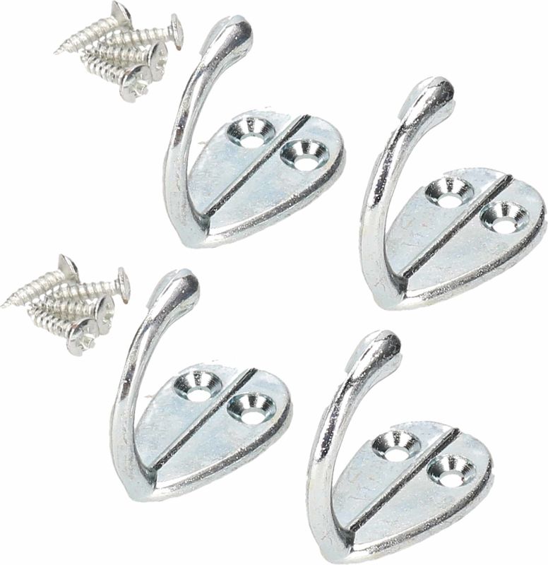 Kapstok - Hout - Zwart - Wandmontage