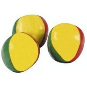9x Gekleurde jongleerballen - Jongleervoorwerpen