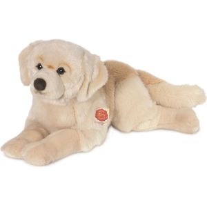 Knuffeldier hond Golden Retriever - zachte pluche stof - premium knuffels - blond - 60 cm - Knuffel huisdieren