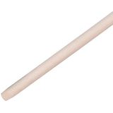 Brumag Luiwagen/schrobber 40 cm - met houten steel 130 cm - harde schrobborstel - Schrobborstels