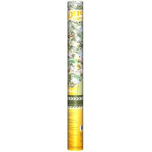 1x Confetti kanon met euro's 60 cm - Confetti