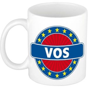 Vos naam koffie mok / beker 300 ml  - namen mokken