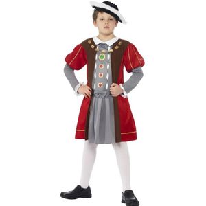 Koning Henry de achtste kostuum voor jongens - Carnavalskostuums