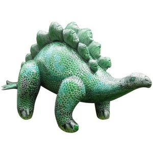 Opblaasbare groene Stegosaurus 117 cm - Opblaasfiguren