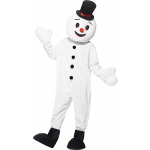 Sneeuwman mascotte outfit - Carnavalskostuums