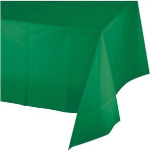 Tafelkleed groen 274 x 137 cm papier - Feesttafelkleden