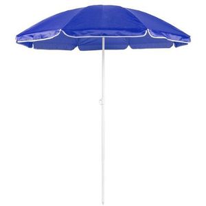 Verstelbare strand/tuin parasol blauw 150 cm - Parasols