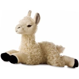 Pluche alpaca/lama knuffel 29 cm