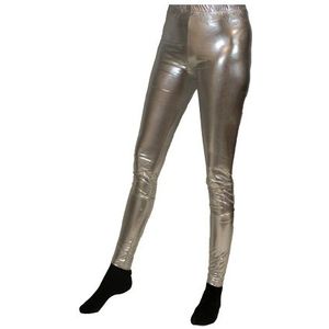 Verkleedkleding legging zilver dames - Verkleedlegging