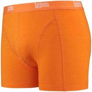 Lemon and Soda - Boxershort - Oranje - Katoen/Spandex